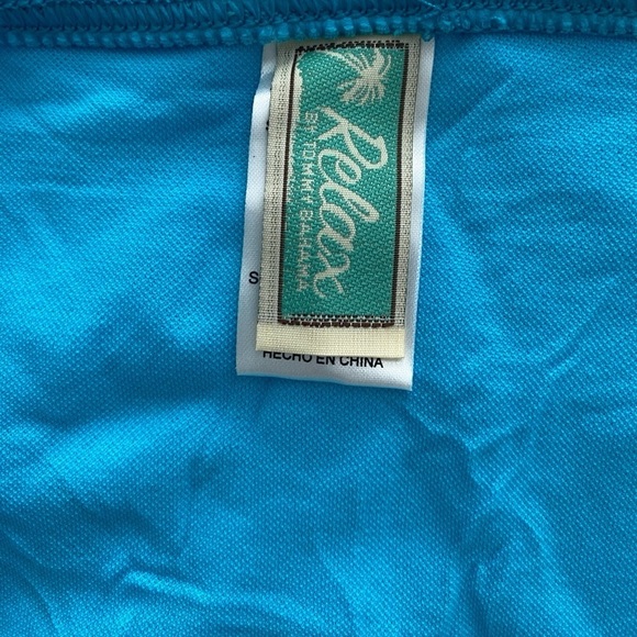 NWT Relax by TOMMY BAHAMA Women S/P Small Side Shirred Hipster Bikini Bottom - Picture 3 of 5